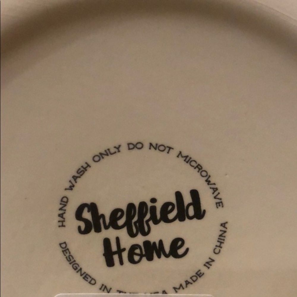 NWT Our Kitchen Utensil White Off Cream Ceramic Inspirational Container Crock - Picture 4 of 4